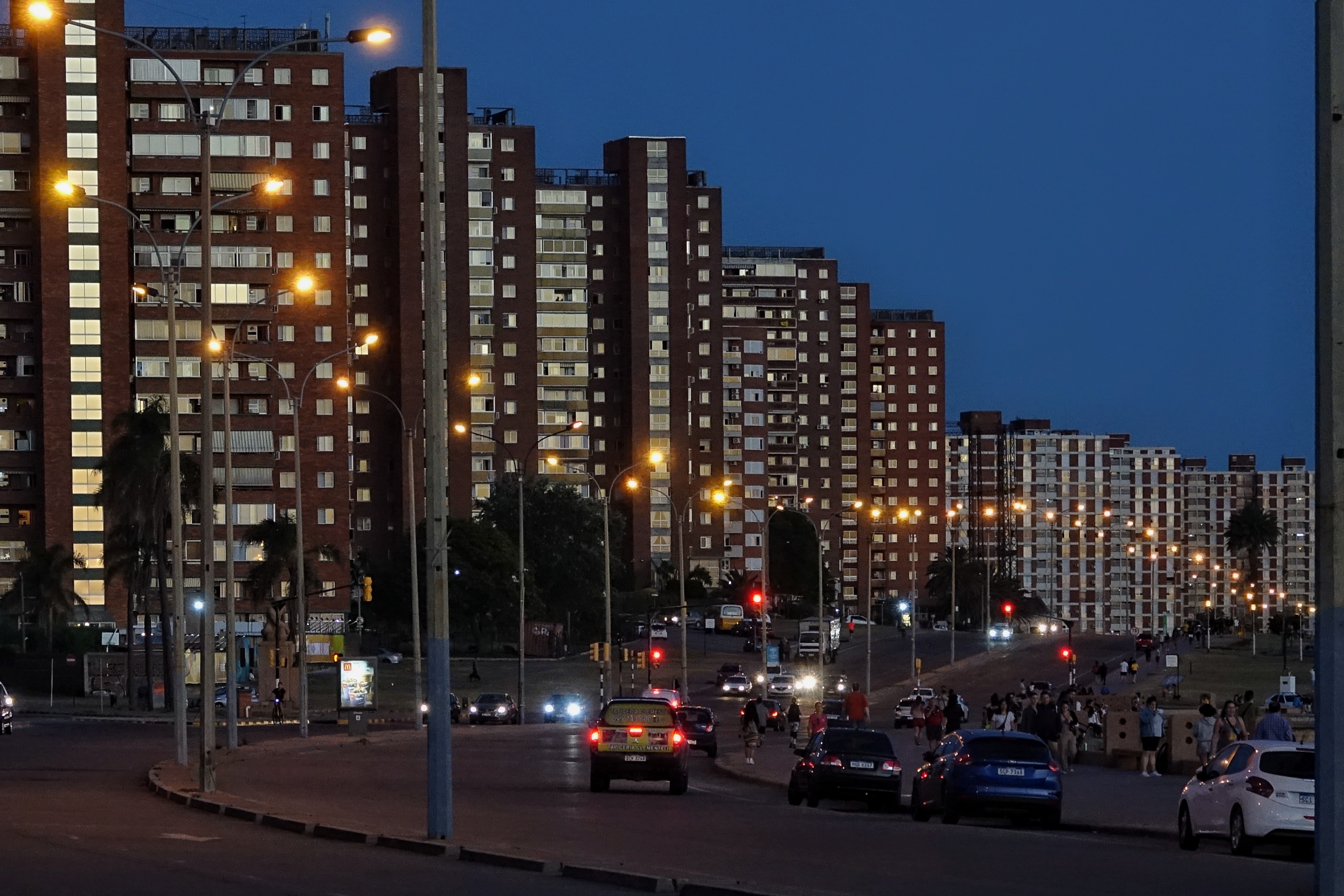 Montevideo au soir
